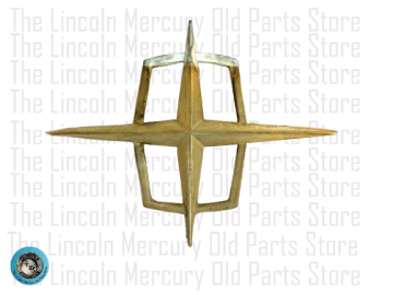 Ornament, Gold Lincoln Star- OEM
